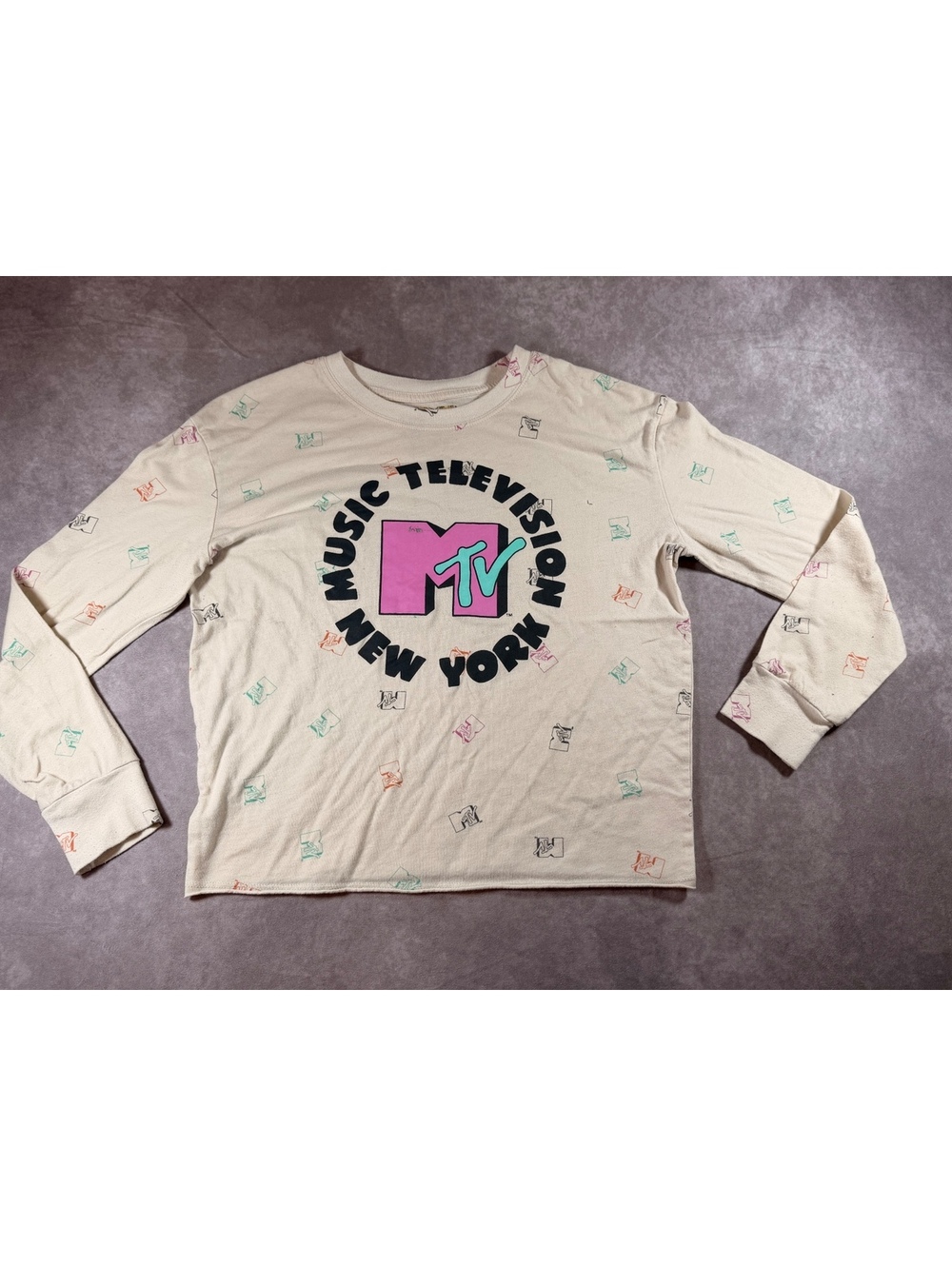 MTV Music Television New York Long Sleeve T-Shirt